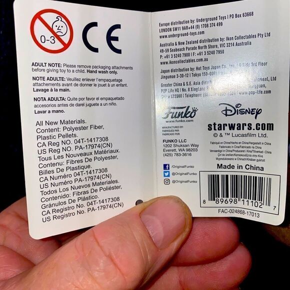 Star Wars Funko Galactic Plushie Finn NWT - Picture 8 of 11